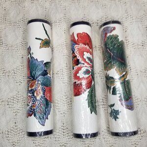 NIP Vintage York Decorative Wall Borders Floral Lot of 3 rolls 5 yards/spool